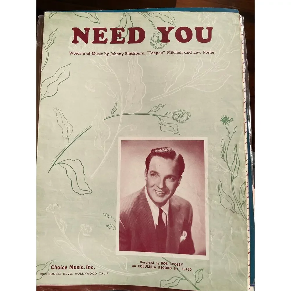 Vintage Sheet Music Lot of 11 Frank Sinatra Gaylords 1940s 1950s Love Songs